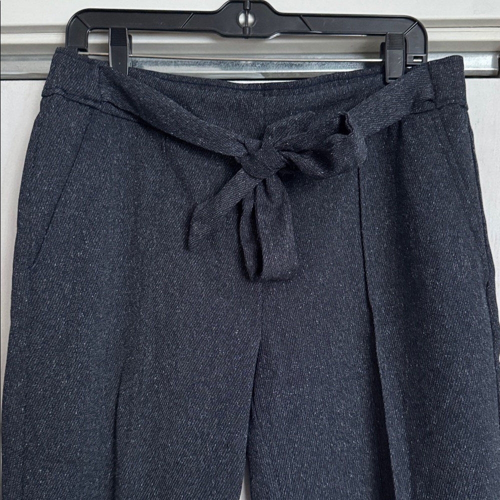 LOFT Navy Textured Pants